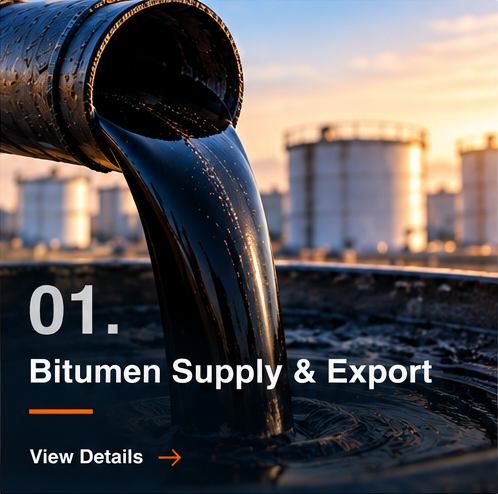 Bitumen supply and export